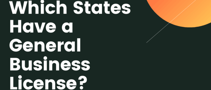 Which States Have a General Business License